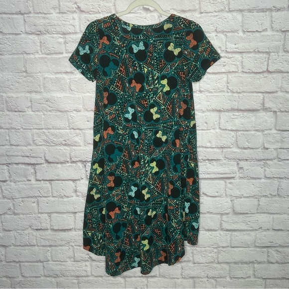 Disney Lularoe Minnie Mouse Printed Carly Dress - Picture 5 of 9
